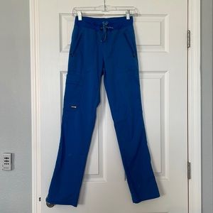 Grey’s Anatomy Impact Scrub Pants XS in royal blue